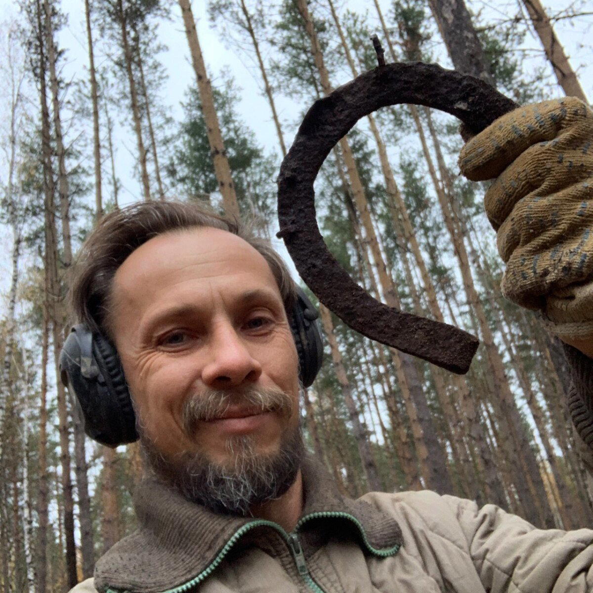 Встреча с дикими кабанами. Собираю металлолом в лесу.