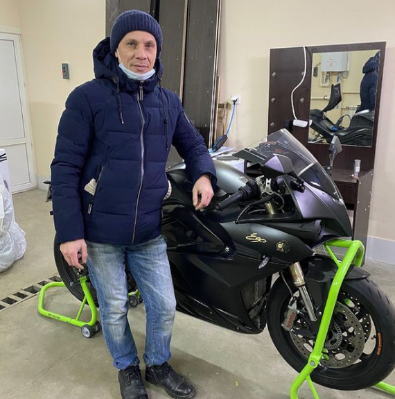 Владелец показал, единственный в Казани, электромотоцикл ENERGICA EGO, за 2 500 000 рублей