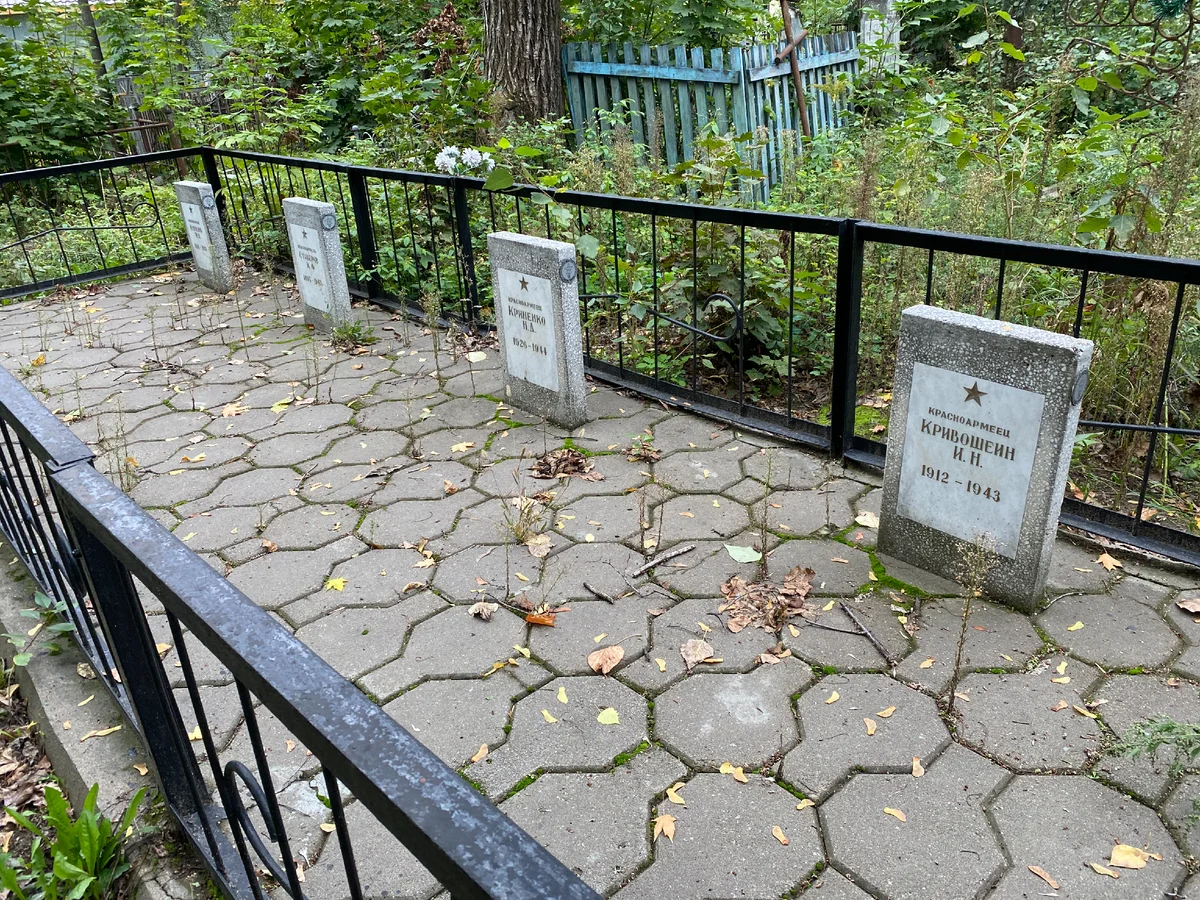 Заброшенное городское кладбище: герои и обычные люди