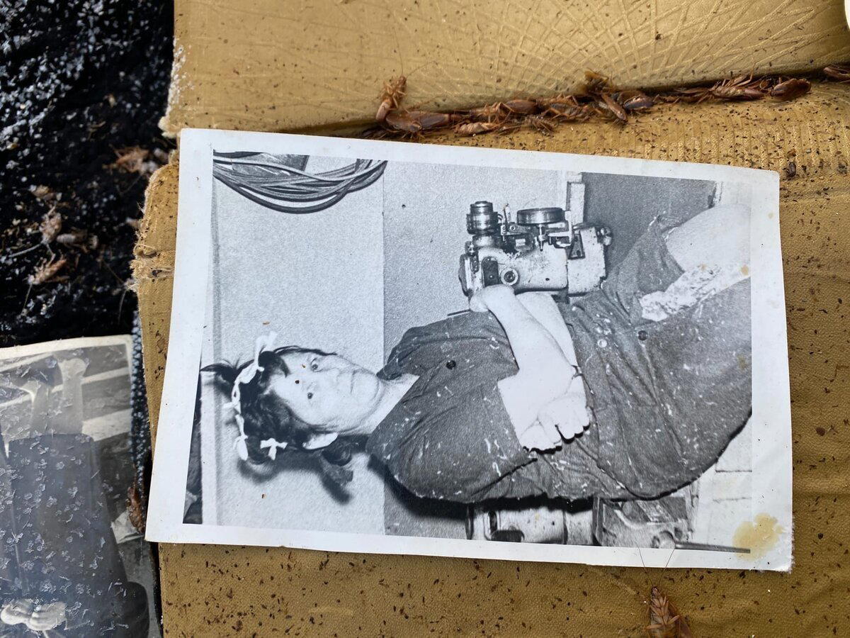 Нашел на помойке фотоальбом с добрыми, советскими фотографиями: девушки, советские солдаты, быт в СССР