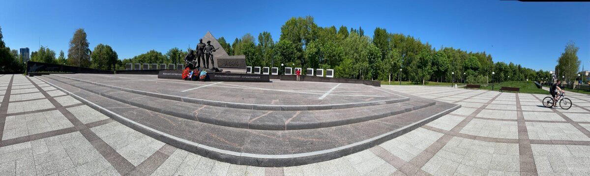 Памятник воинам интернационалистам в Казани