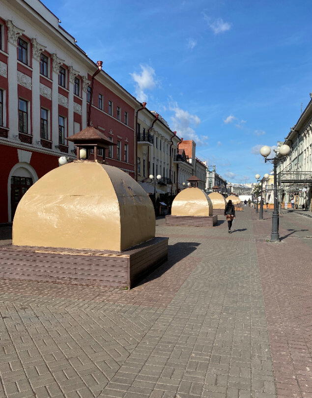 Просто прогулялся по центру Казани в будний день. Фоторепортаж