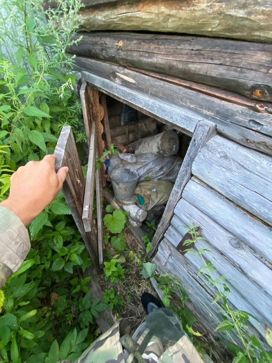 Решил поглядеть, чего интересного можно найти в заброшенном деревенском сарае