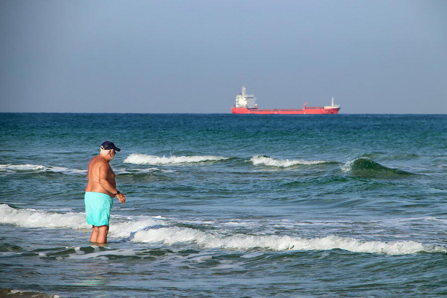 Первая вылазка на море в этом сезоне