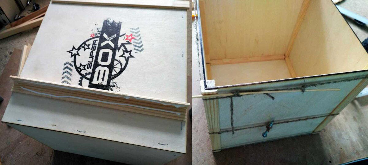 Ящик из дерева на разные случаи жизни