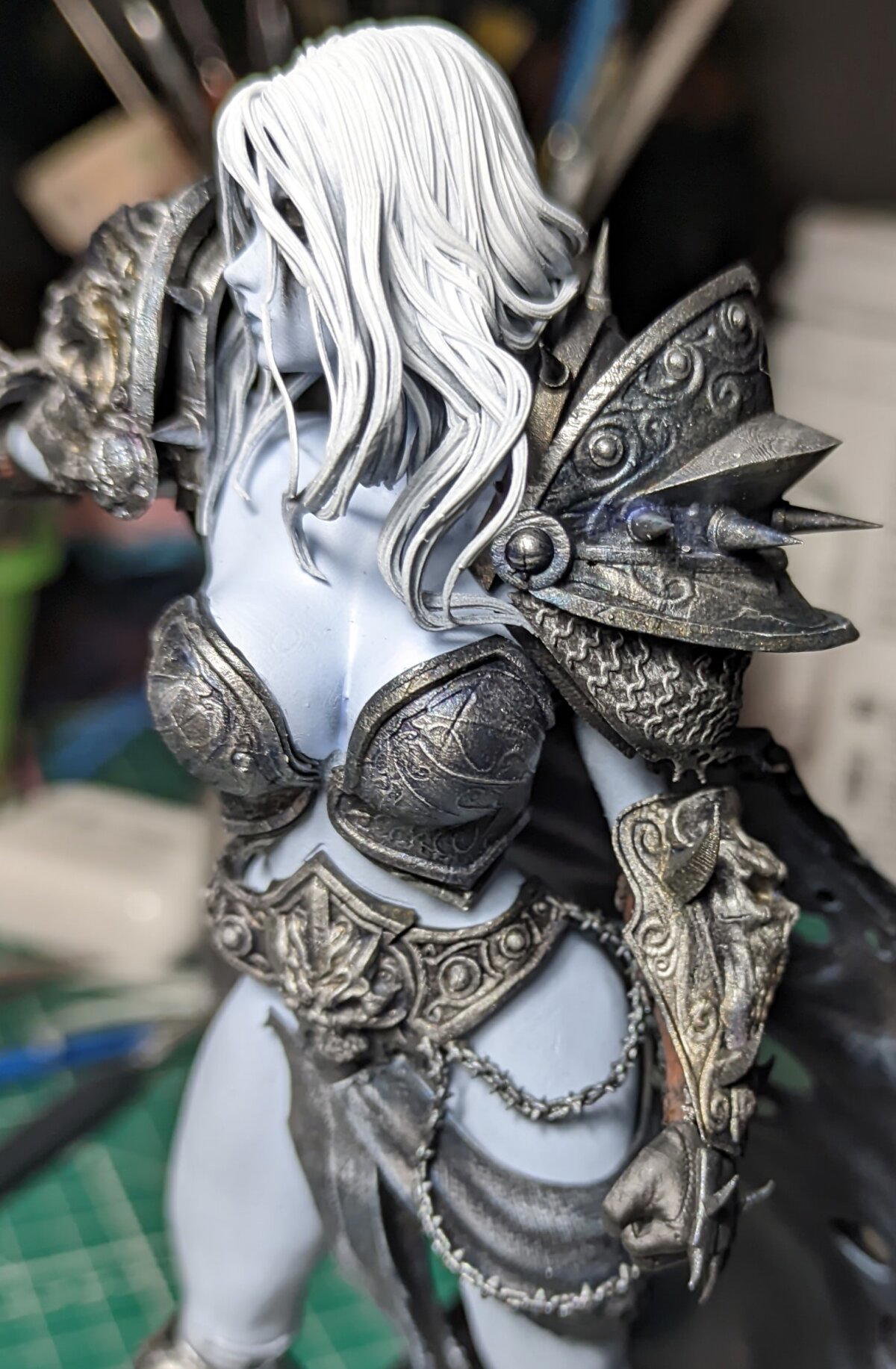 Женская версия Лич Кинга по вселенной Warcraft