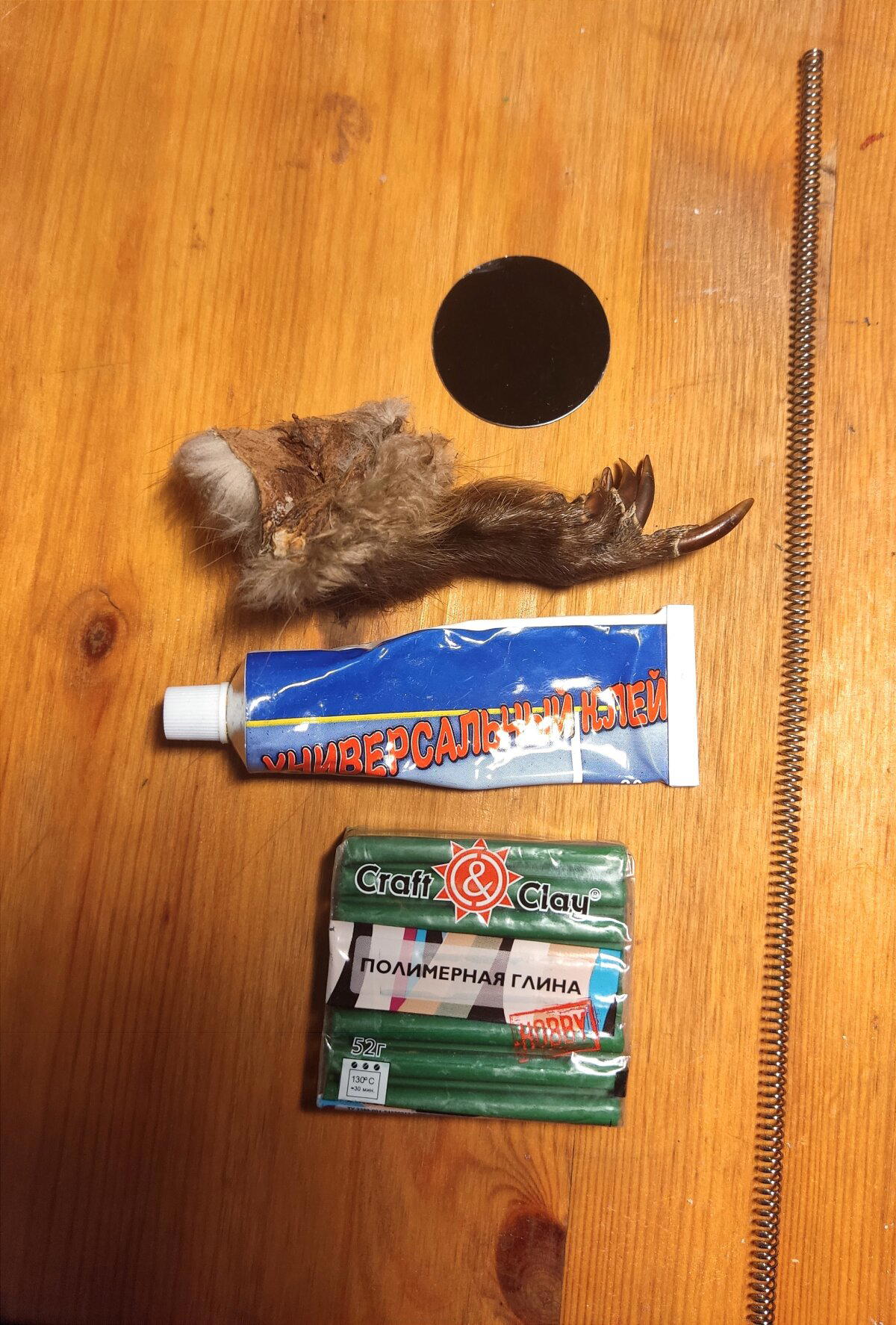 Болванчик из бобрового фака