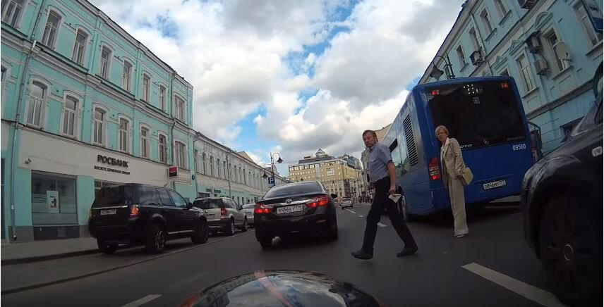 МР: Пешеходы автобусные