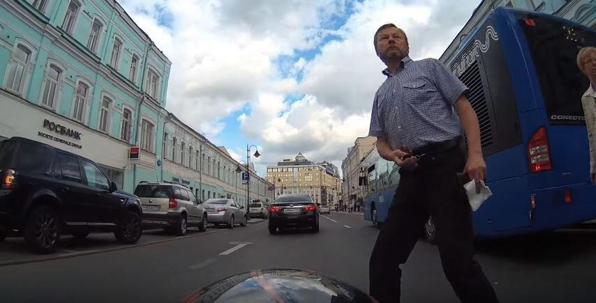МР: Пешеходы автобусные