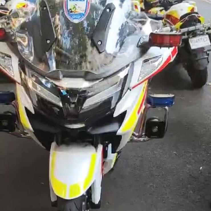 Большой спорттур от CFMoto замечен на улицах Китая