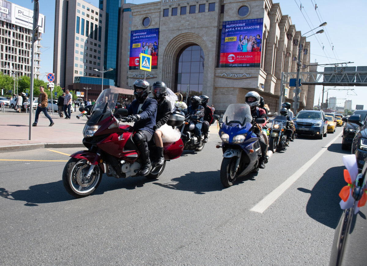 Мотосвадьба