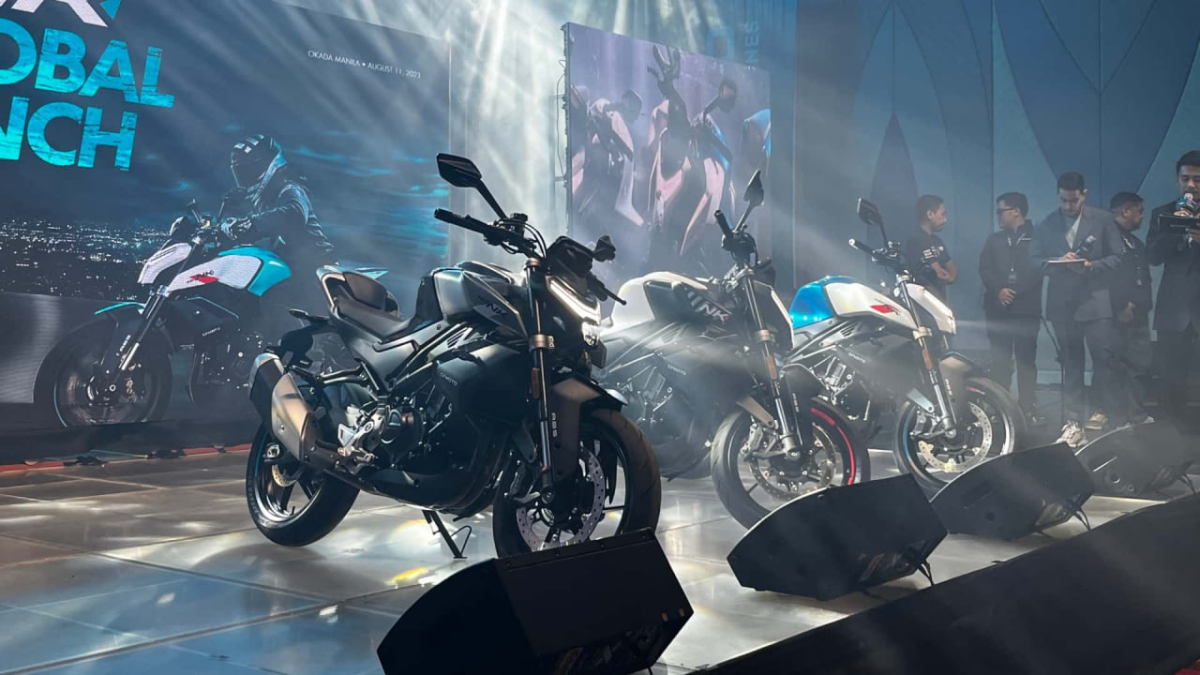 CFMoto представил 450NK в Филлипинах