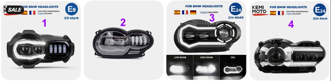Обзор головного света с Aliexpress для BMW R1200GS