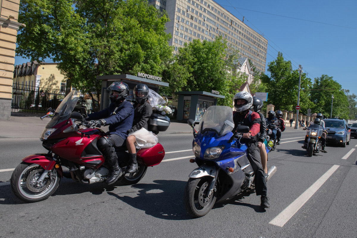 Мотосвадьба
