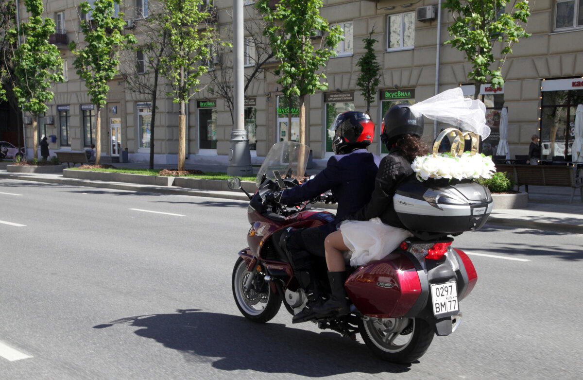 Мотосвадьба