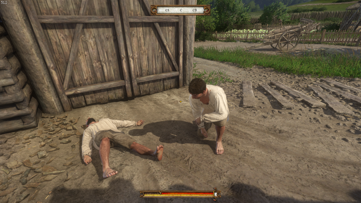 Kingdom Come: Deliverance, низкий старт