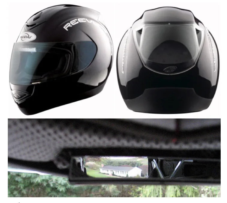 Honda патентует зеркала, но они внизу