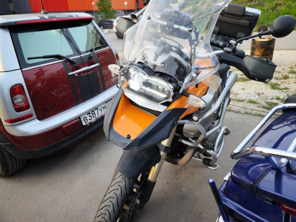 Обзор головного света с Aliexpress для BMW R1200GS