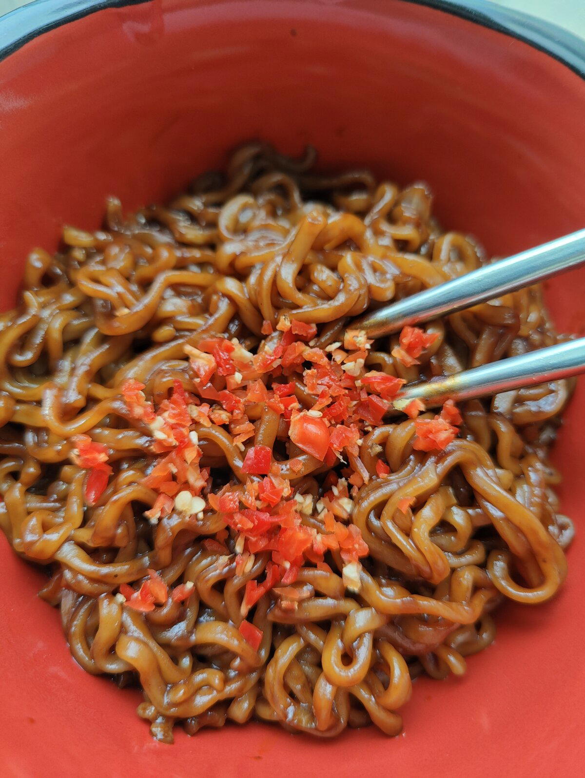 Samyang hot chicken ramen!