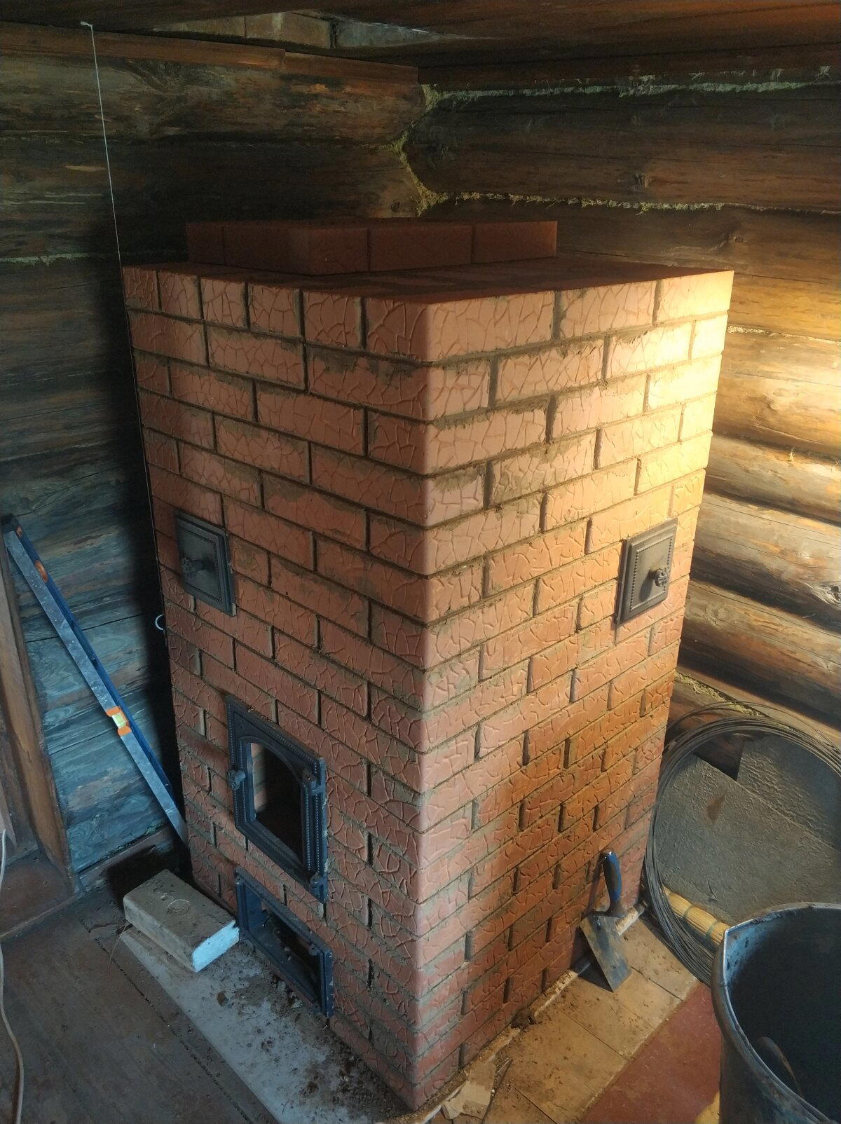 Моя отопительная печь для маленького дачного домика