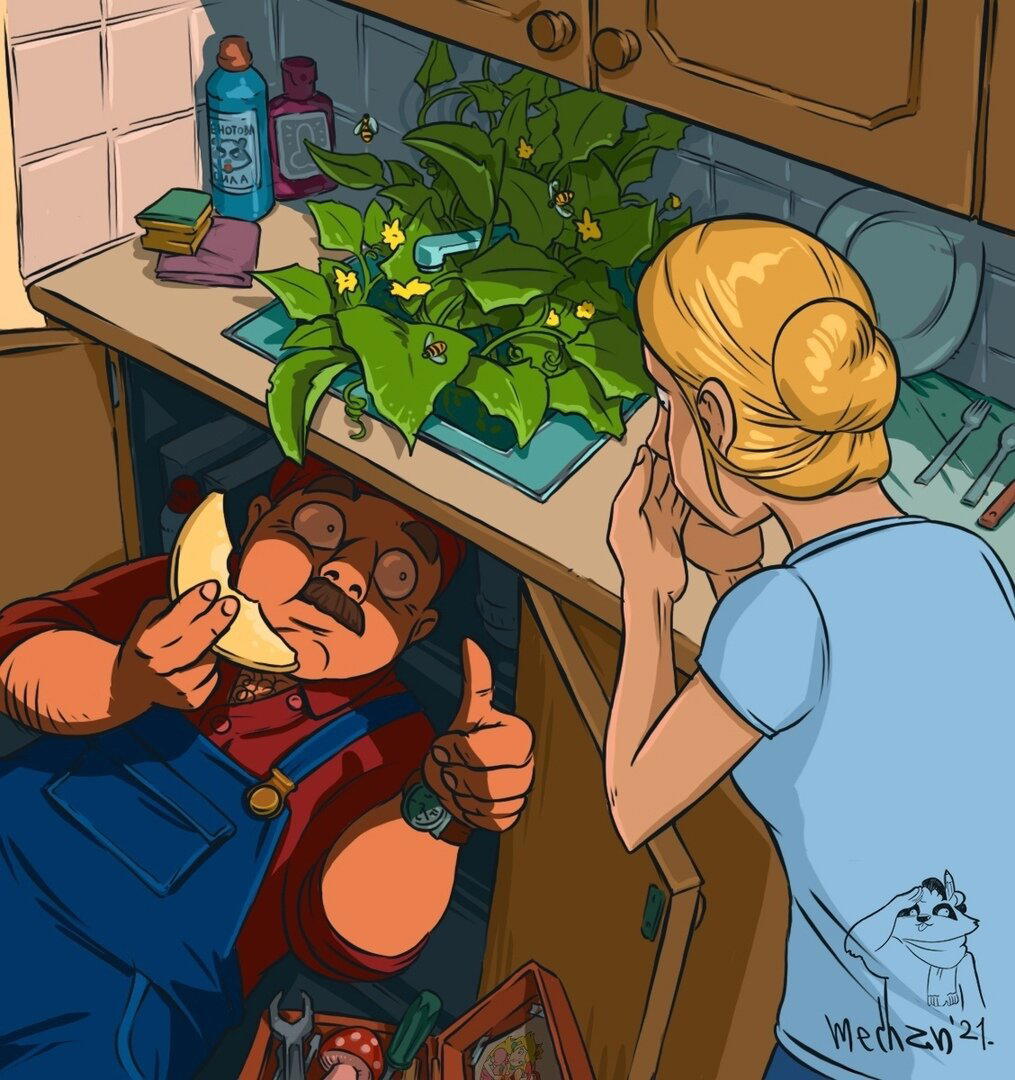 Пост иллюстраций пикабушных. #12