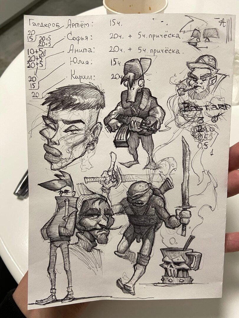Рисунков пост