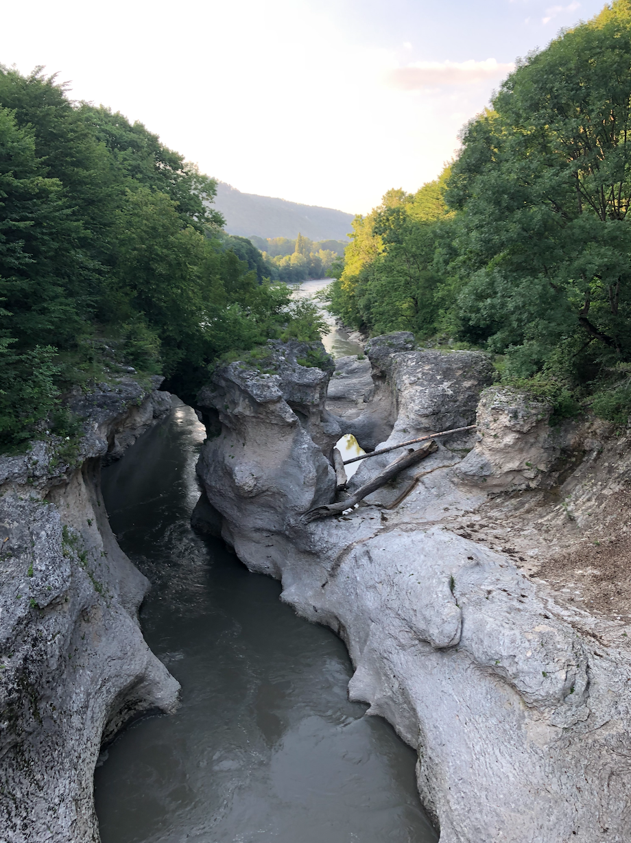 Дорога к морю, через горы
