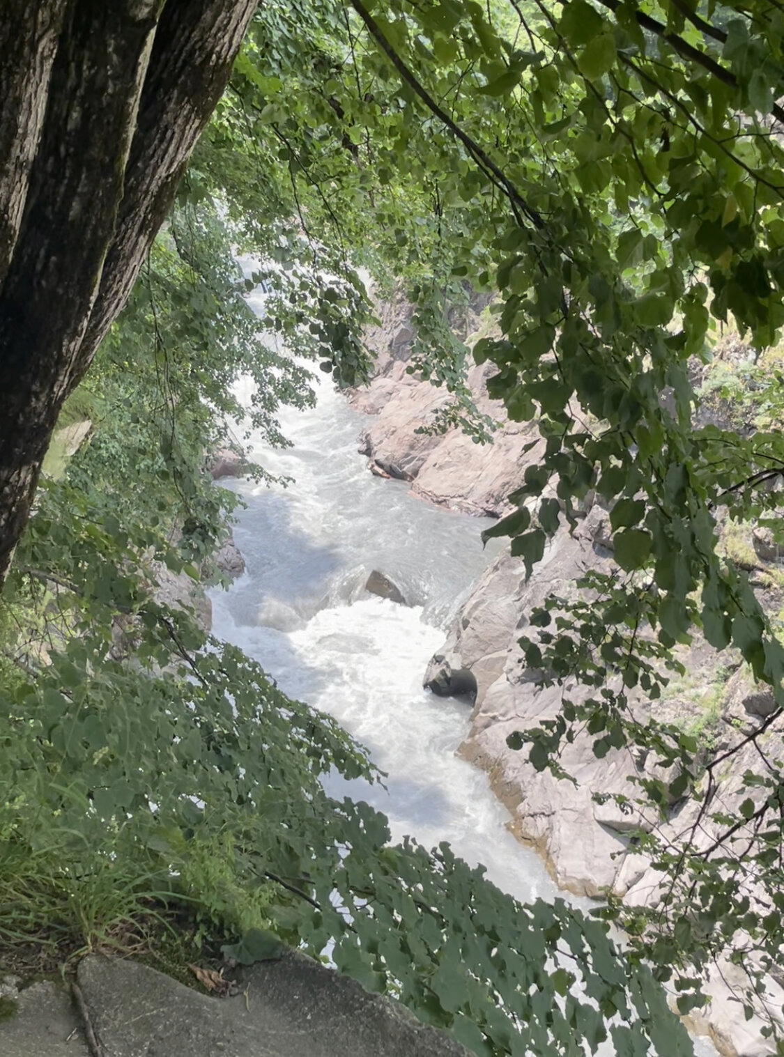 Дорога к морю, через горы