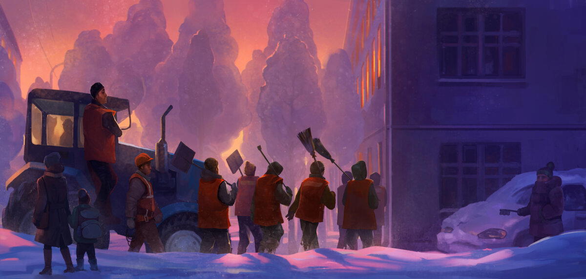 Графики компьютерной пост (CG ART).