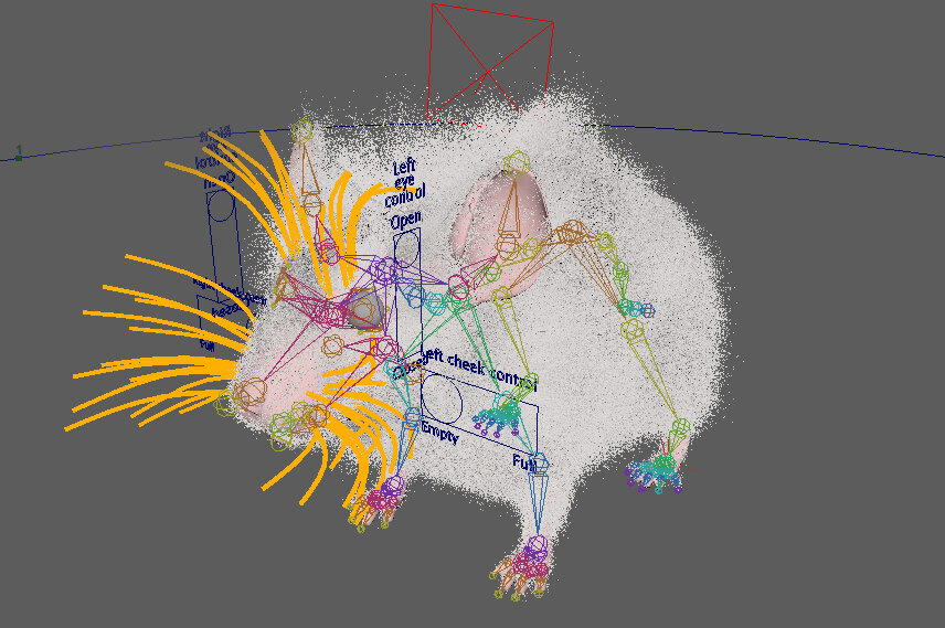 3D хомяк