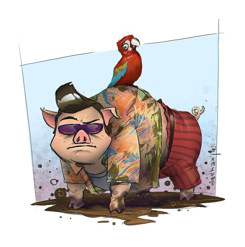 Графики компьютерной пост (CG ART).