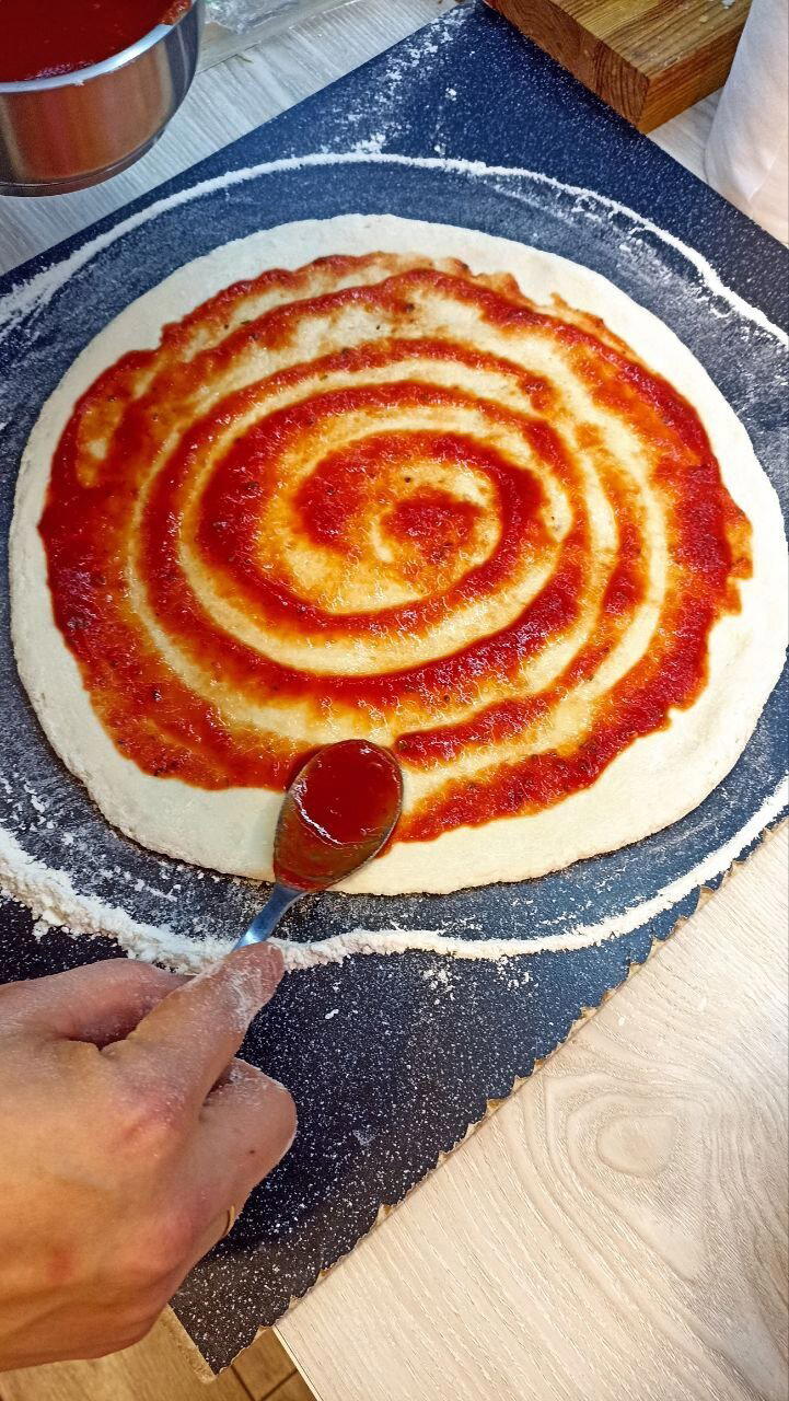 Пятничная пицца для любимой жены