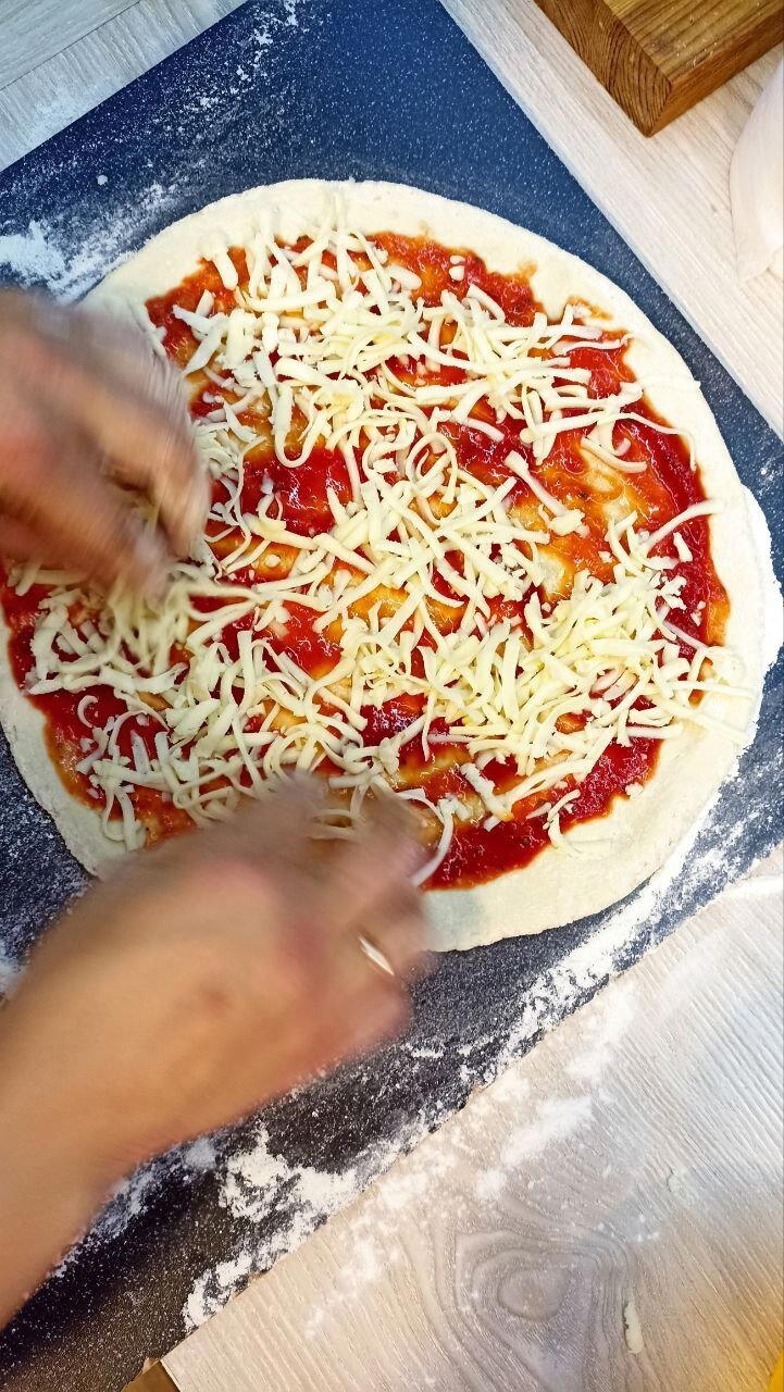 Пятничная пицца для любимой жены