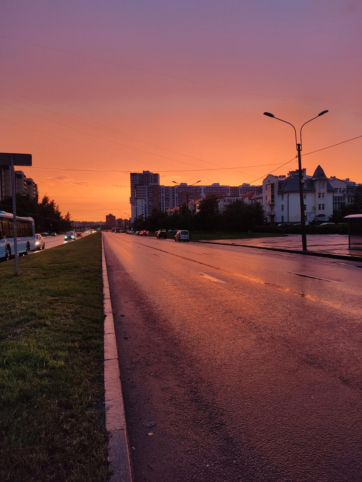 В Питере после дождя