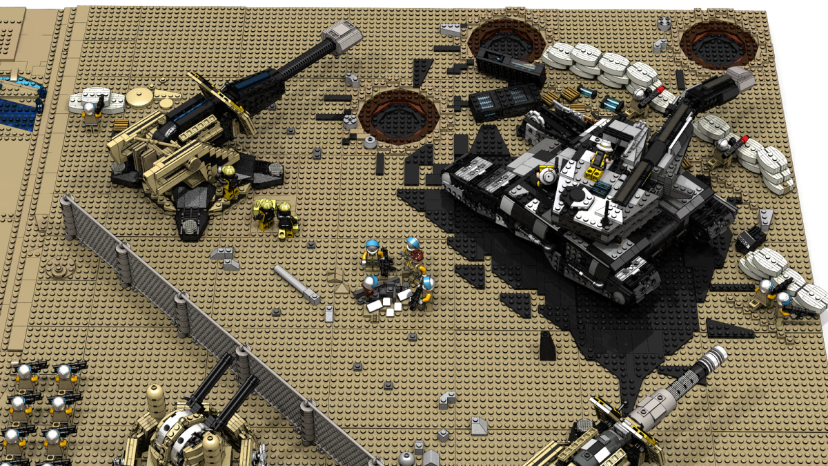 Lego Tiberium wars.