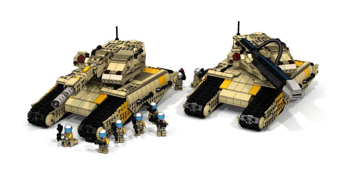 Lego Tiberium wars.