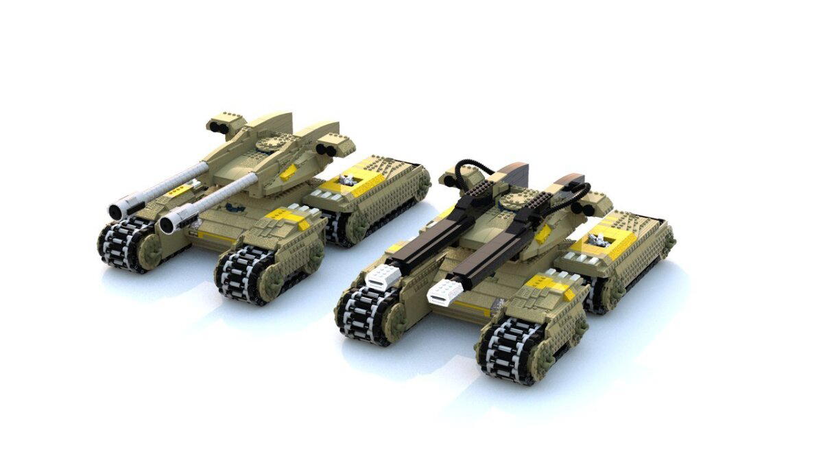 Lego Tiberium wars.