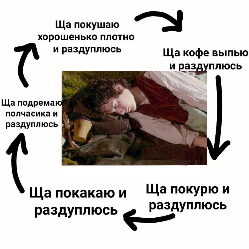 Щас кольцо донесу до Мордора и раздуплюсь