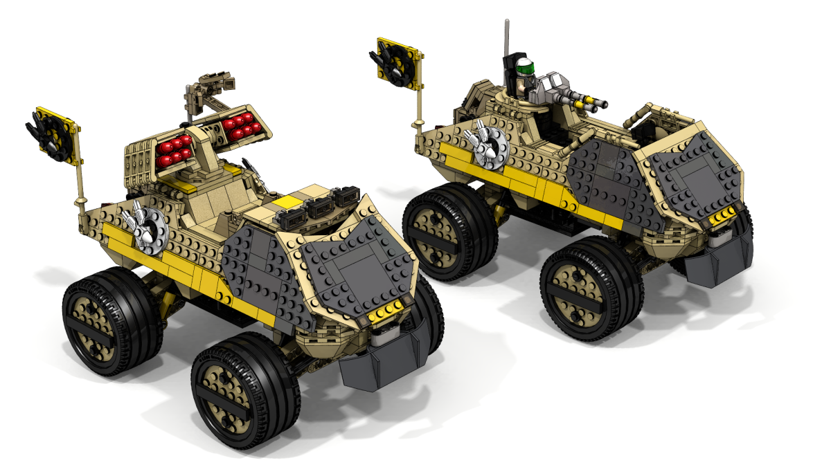 C&C3: KW в виртуальном Лего