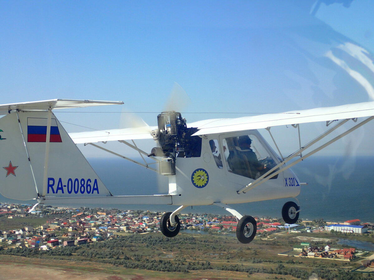 Полет на Х-32 «Бекас» в Голубицкой