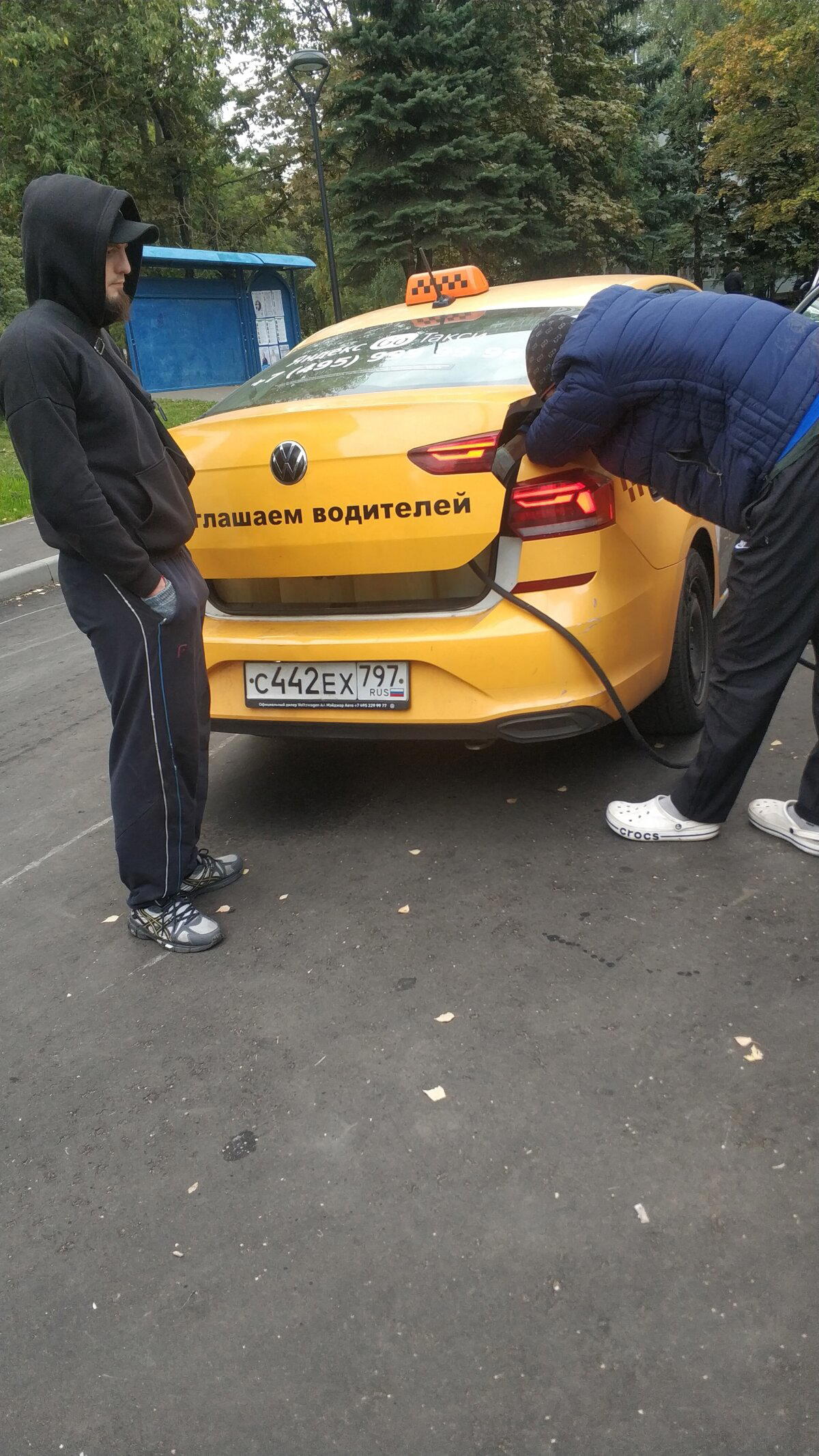 Воровство бензина