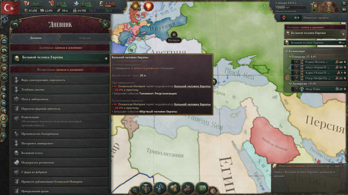 Victoria 3, первые впечатления
