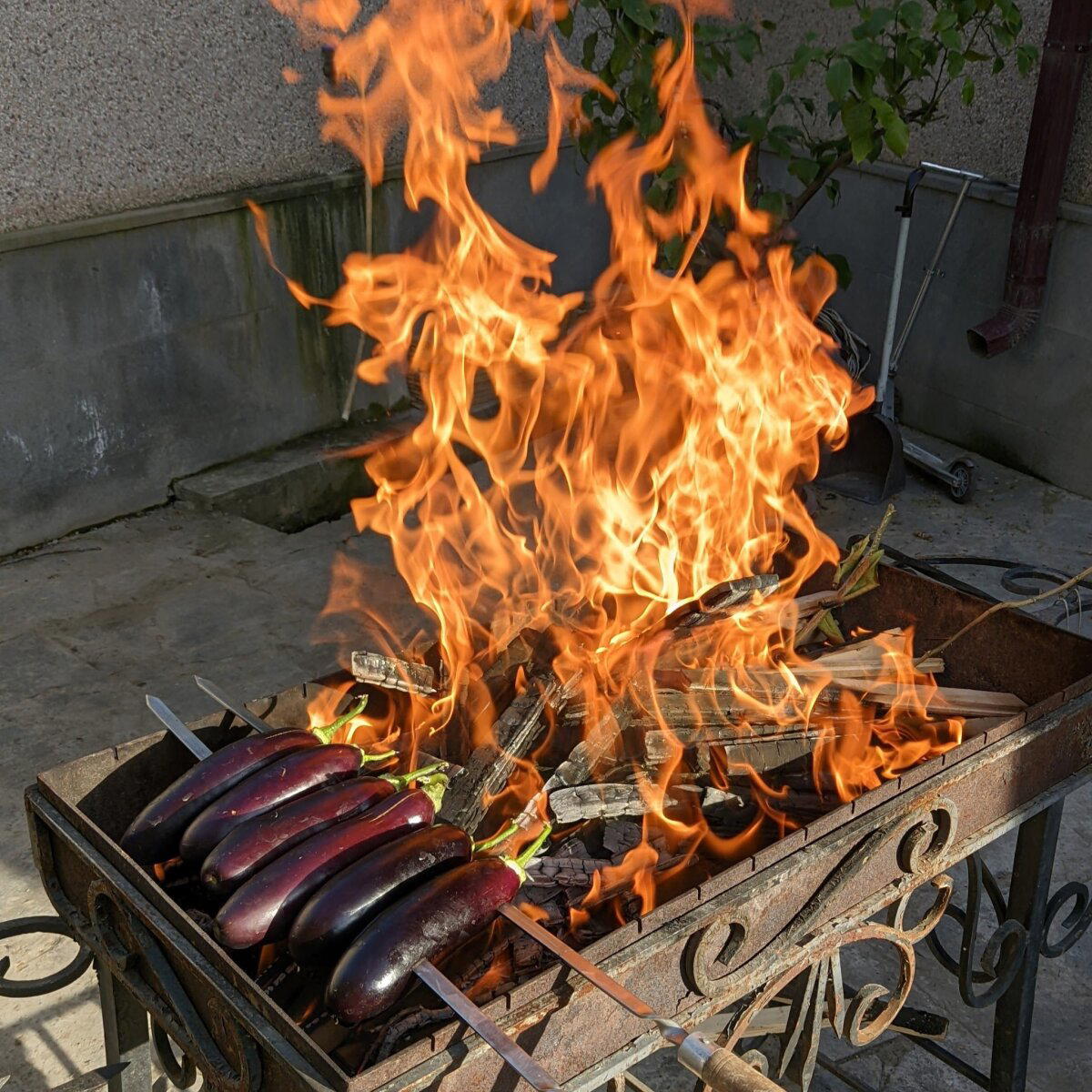 Шашлык в армянской глубинке