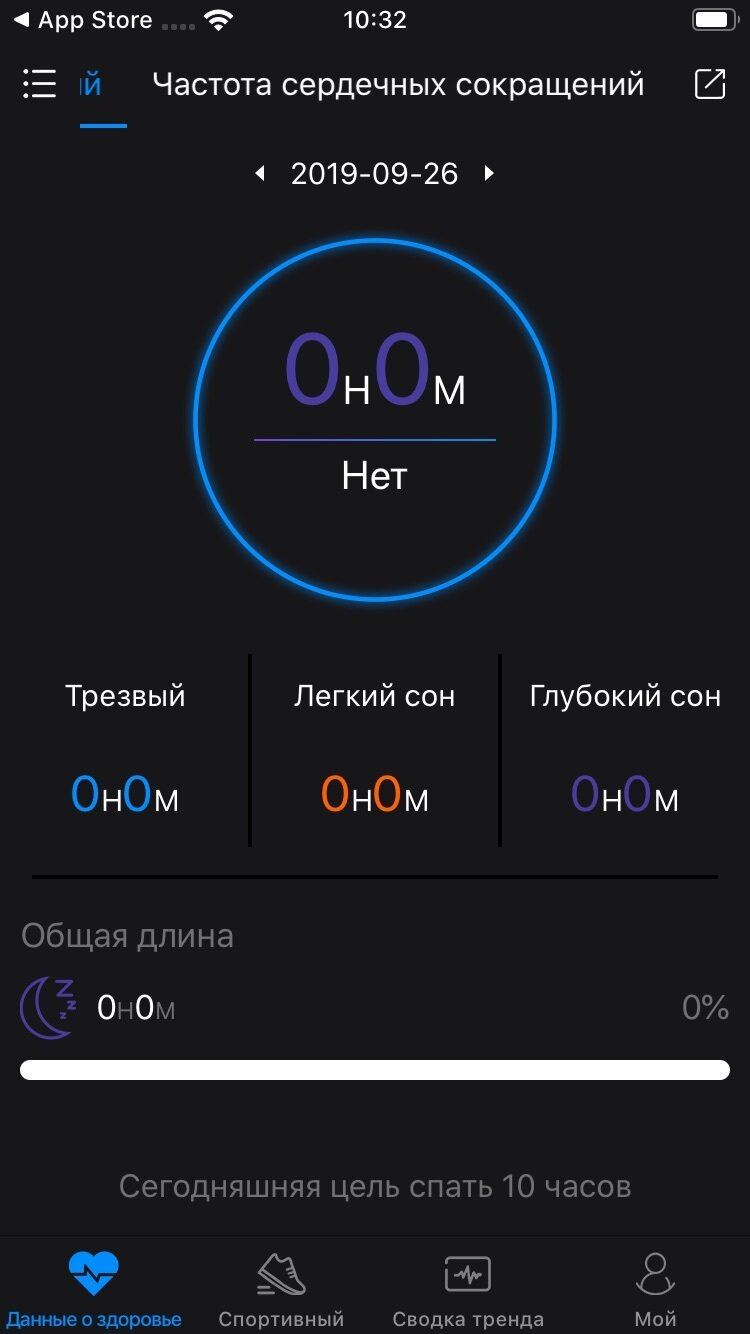 Правильное приложение для фитнес-браслета.
