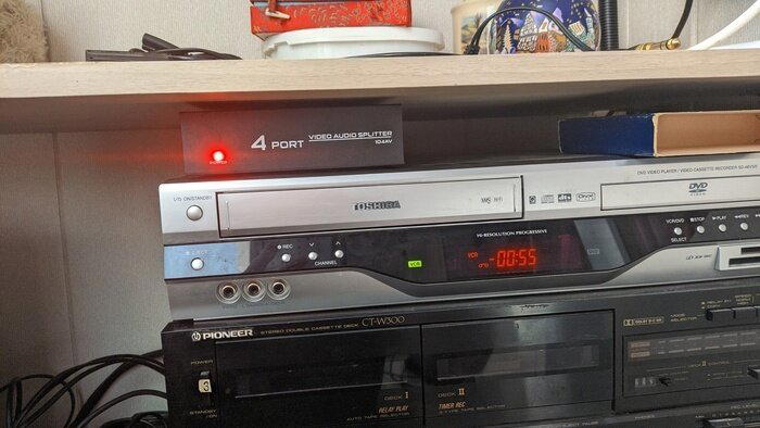 Оцифровка VHS кассет