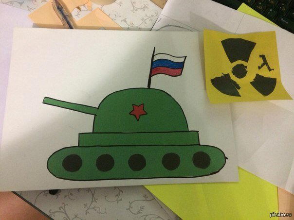 Домашнее задание в садик. Что делал Папа, а что Мама?