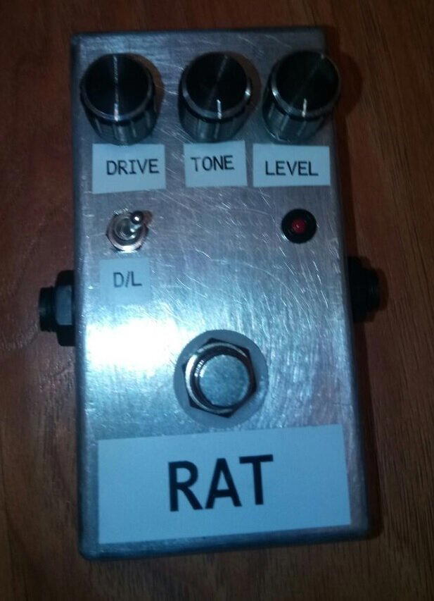 Сборка гитарной педали ProCo RAT своими руками .
