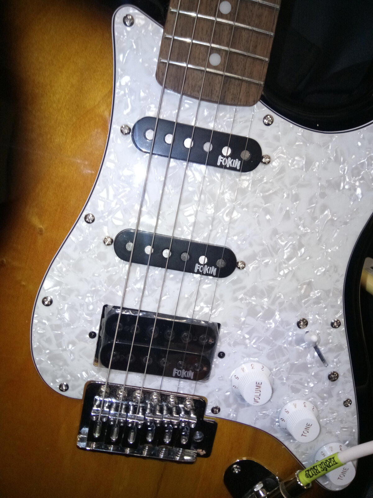 Доработка squier bullet strat