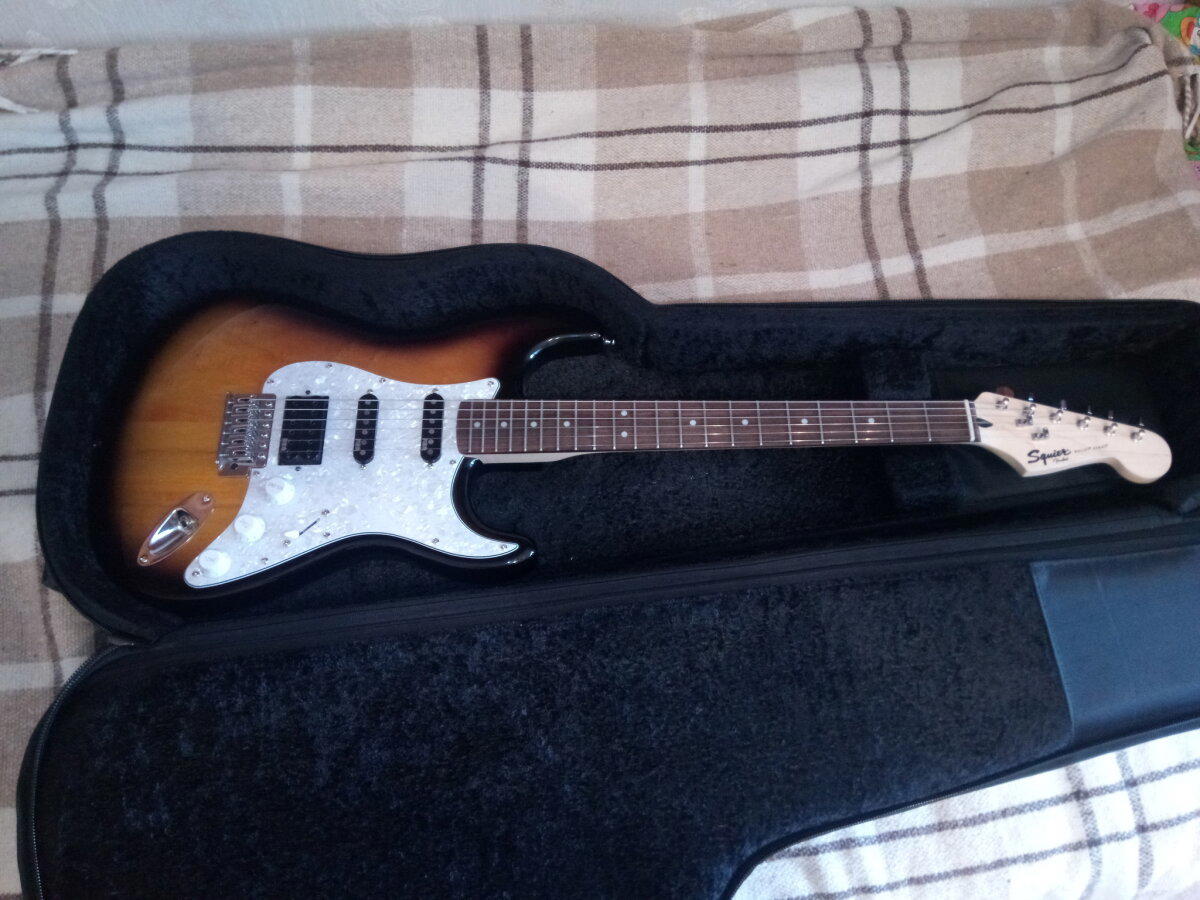Доработка squier bullet strat