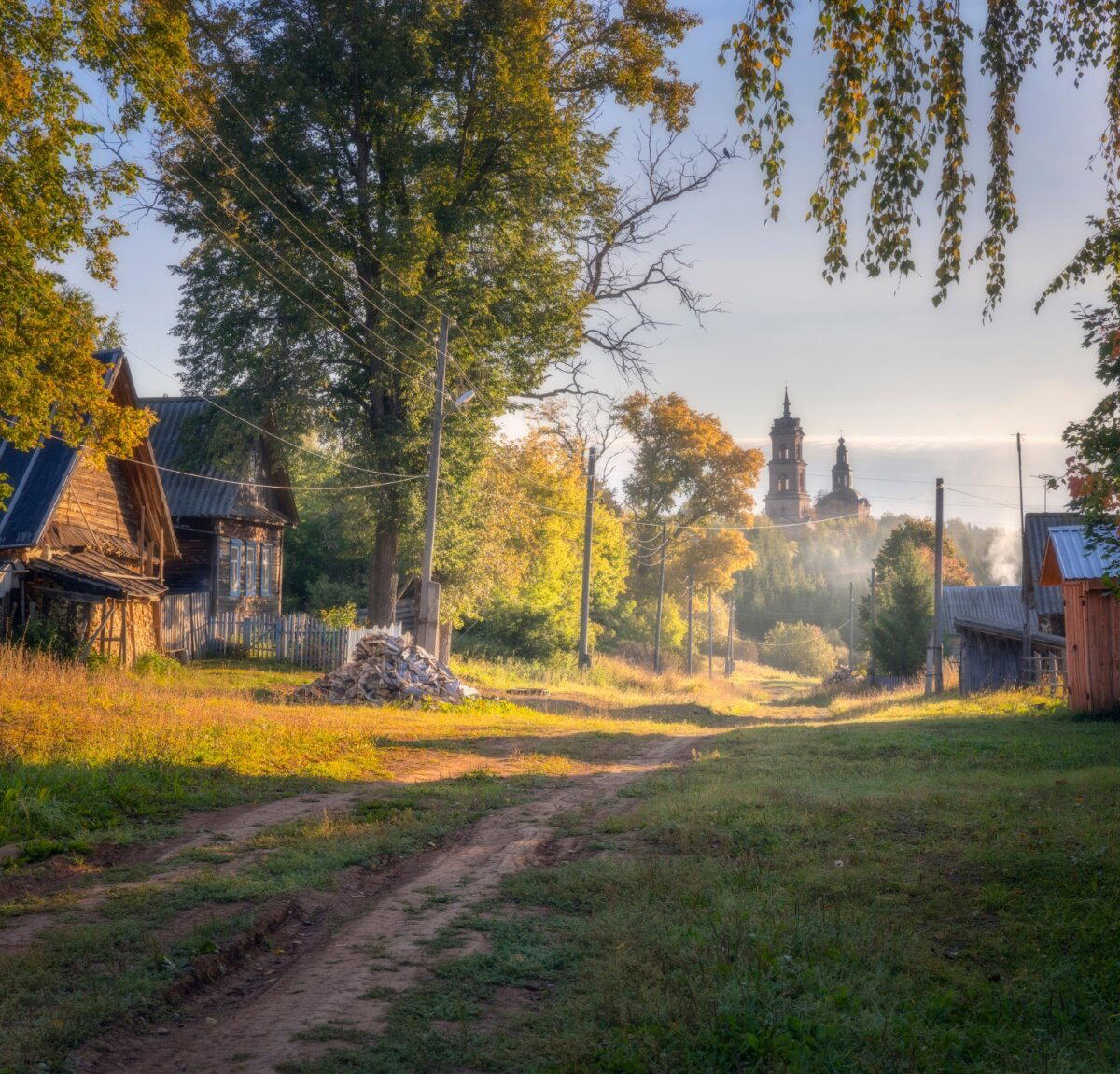 Сельское утро